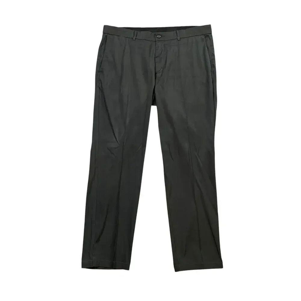 Nike Pants Mens 36 Pepper Black Dri Fit Standard Fit Performance Stretch Golf